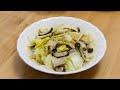 素食 - 鮮菇腐皮大白菜