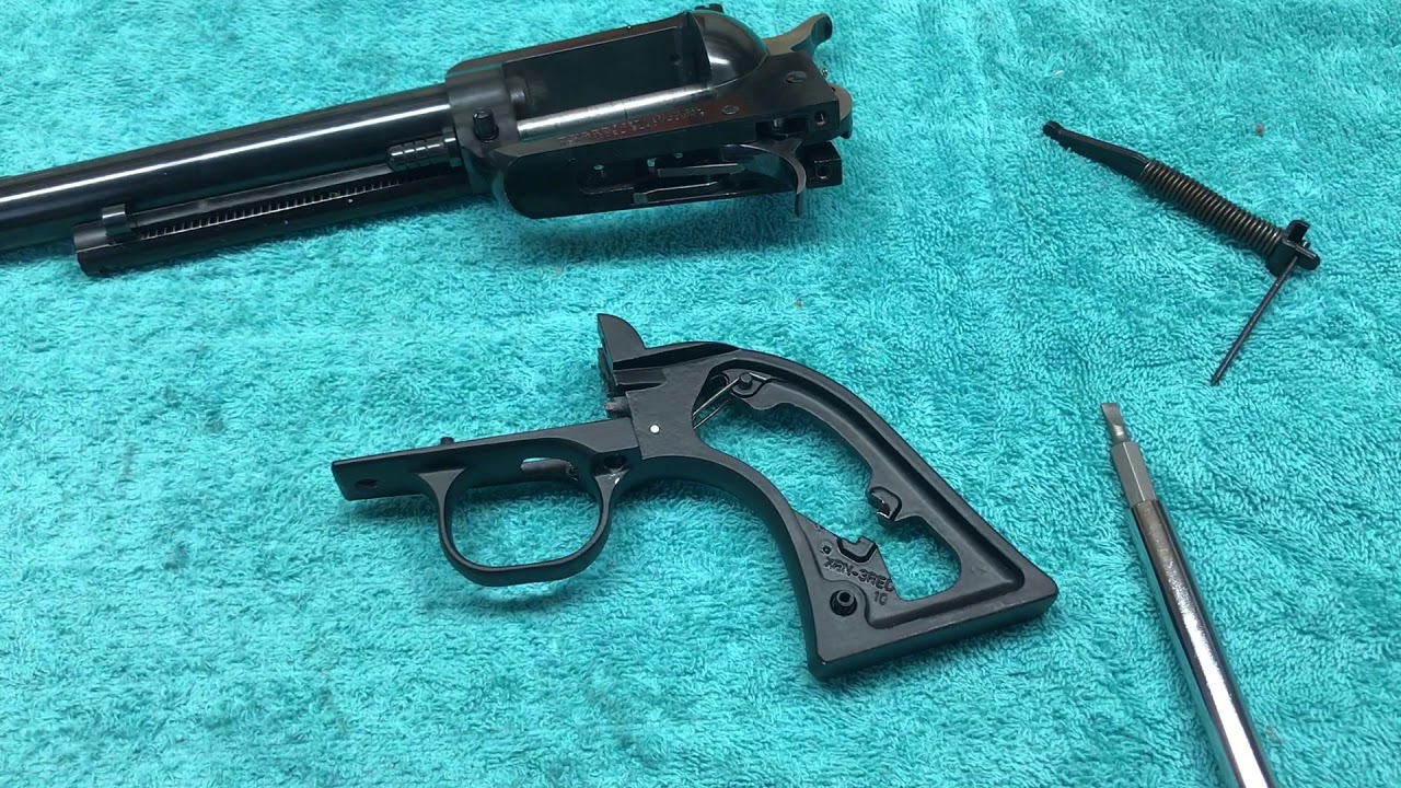 Ruger New Model Blackhawk Single Action Revolver Disassembly Youtube