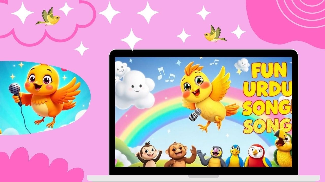 Magic Bird’s Fun Adventure | Funny Urdu Kids Song | Best Animated Story for Children