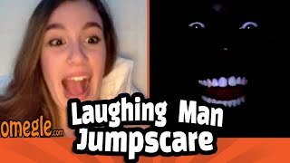 Omegle JUMPSCARE PRANK - Laughing Man