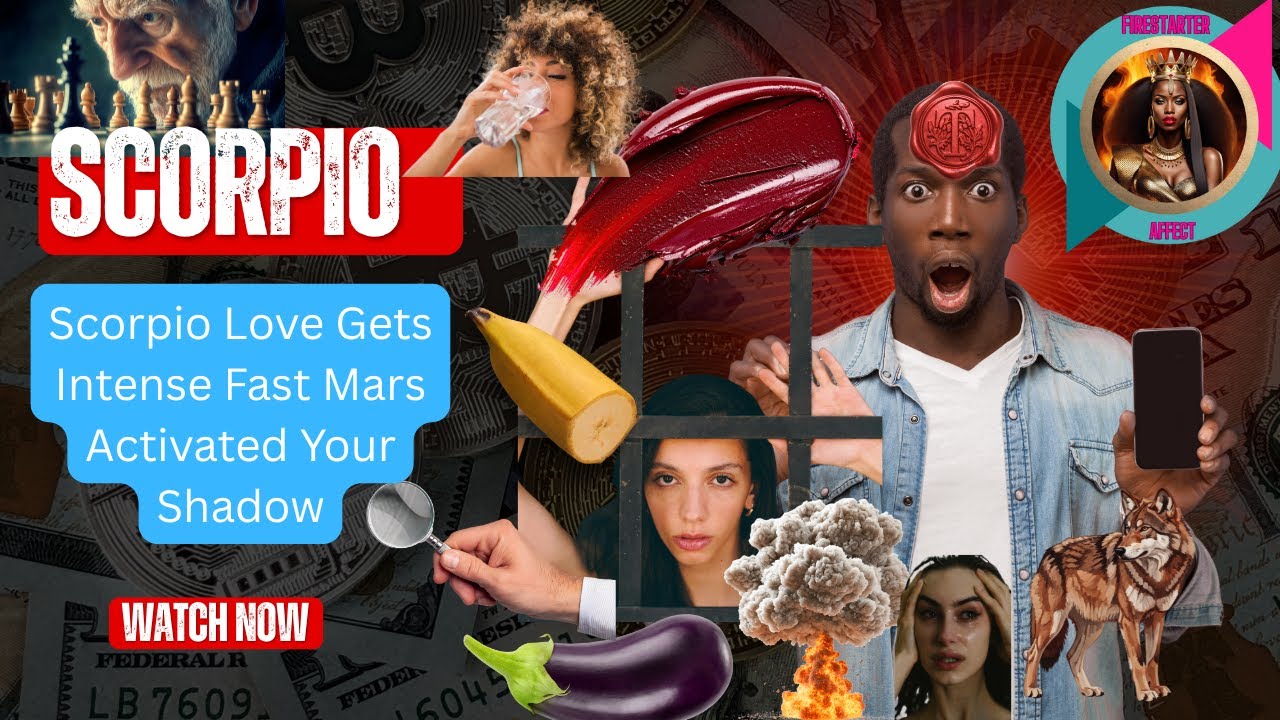 SCORPIO LOVE gets intense FAST MARS activated the SHADOW