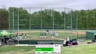 Cecil College vs. Potomac State | NJCAA Baseball | 4/27/24