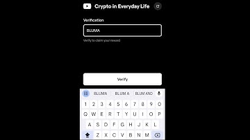 Crypto in Everyday Life Blum Video Code l Crypto in Everyday Life Blum Today Verification Keyword