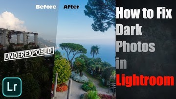 How to Fix Dark Underexposed Photos in Lightroom (tutorial)