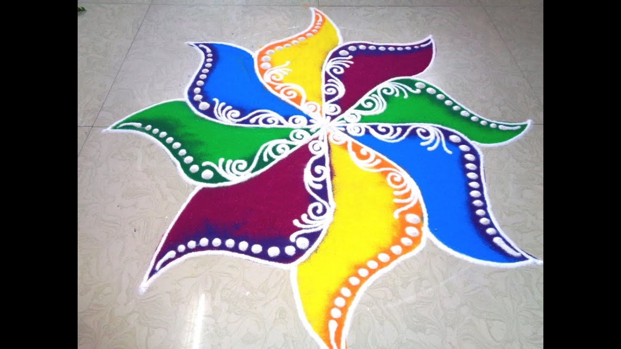 What are rangoli designs?