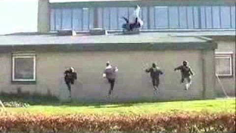 Acrobatic Extreme Free Running