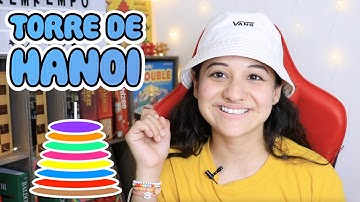 TORRE DE HANOI | SOLUCIÓN CON 7 ANILLOS - Nayeli