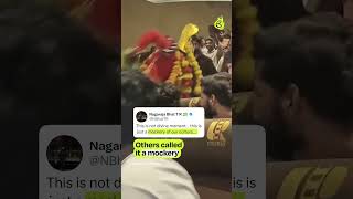 Fan Turns Up As Daiva At Screening.