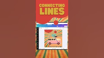 How to use the connecting lines in Canva? #canvatutorial #canvatips #canvafeatures
