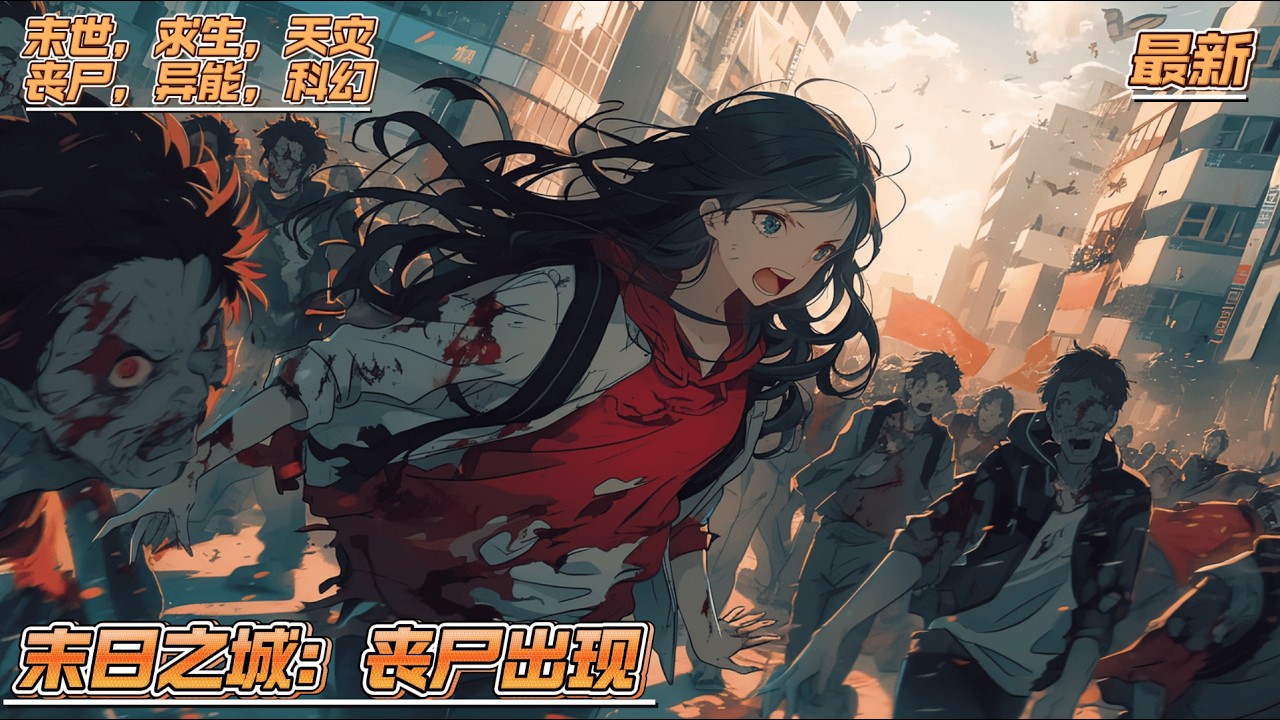 《末日之城：丧尸出现》丧尸病毒爆发！肖军校园遇袭，挥斧杀出重围！偶遇科学家解锁丧尸血清，一针逆转尸化！组队闯废城、战变异兽、捣毁地下实验室！ 外星势力暗中窥伺，血清竟引贪婪者疯抢...
