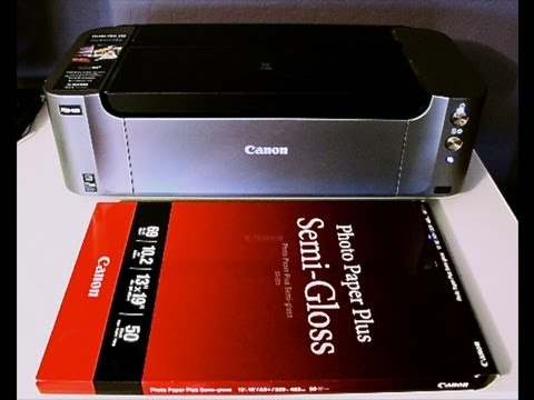 Canon Pixma Pro-100 Inkjet Photo Printer Review