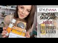 TESTING OUT KOREAN SKINCARE | Stylevana Skincare Haul | Product test & review | Over 40s!