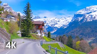 Spring Driving In Switzerland 🇨🇭 Engelberg, Absorb The Fascination Of An Immense Natural Arena