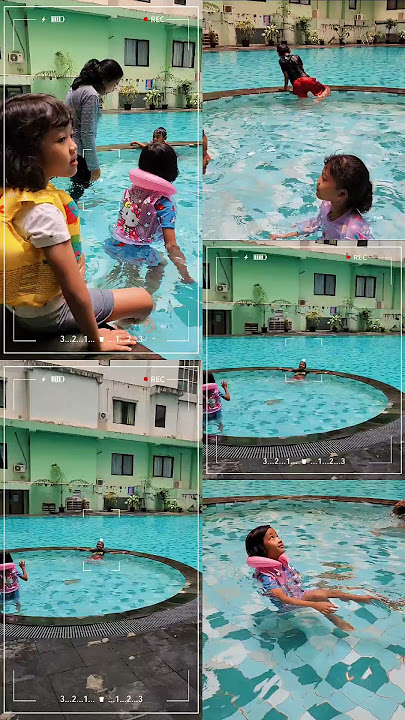 BERENANG KALO RAME EMANG SERU #berenang #apartment #menteng