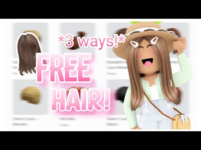 Wanna know how to get this free hair on Roblox? #freehairroblox #roblo