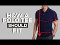 How Should A Polo Shirt Properly Fit! | A SIMPLE GUIDE TO MEN'S SHIRT FIT