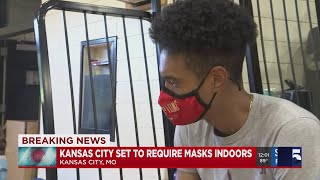 Kansas City mayor announces reinstatement of indoor mask mandate