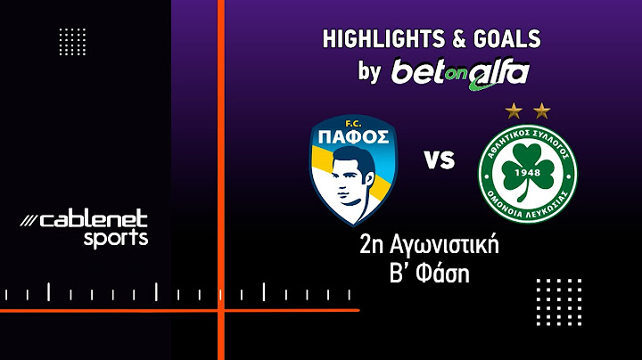 ΠΑΦΟΣ F.C.– ΟΜΟΝΟΙΑ 3-1 HIGHLIGHTS (29/03/2025)