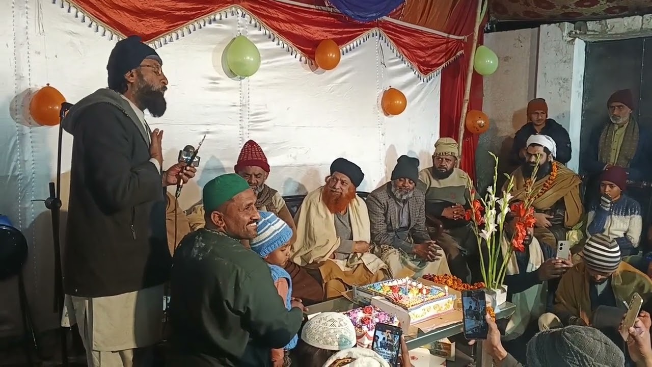 Moulood-e-Kaaba Celebration | Cake Cutting Moment | @PirAbdullahShahM.GarhOfficial | @ehd-e-raftah