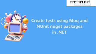 Create tests using Moq and NUnit nuget packages in .NET