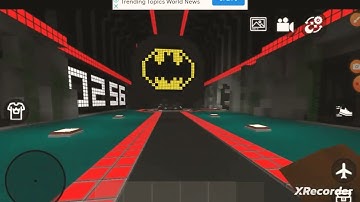 mini block craft new update Batman cave.