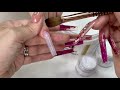 Glitter Nails | Step By Step Acrylic Nails