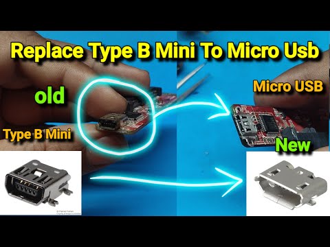 How to replace microUSB with USB-C - PCB Artists