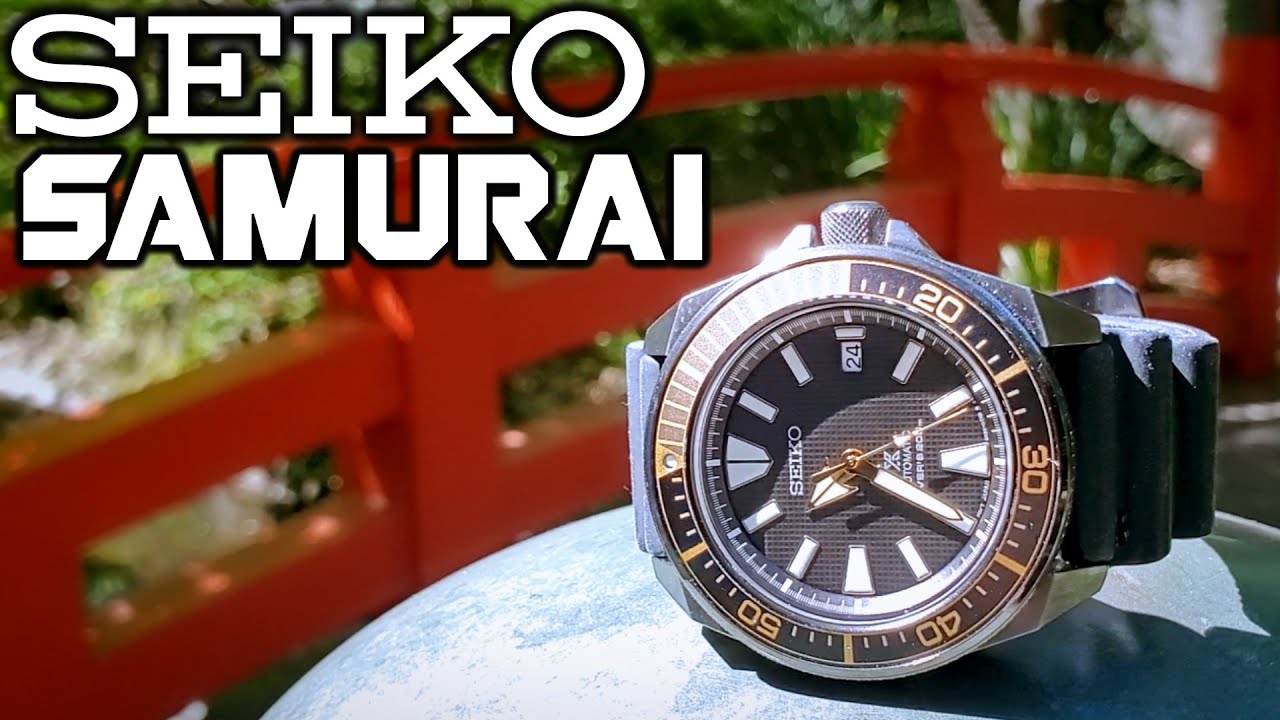 Seiko Samurai SRPB55 - Outdoors And In Action - Prospex Automatic Watch -  YouTube