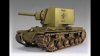 KV-2 Soviet heavy tank early version 1/35