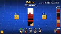 Tutorial Skin Full Color Boy Pixel Gun 3d - how to make cool fire boy skin in pixel gun 3d tutorial duration 21 15