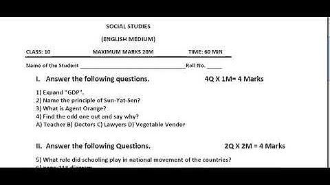 Ap 10th Class Fa-2 💯 Real Social Question Paper (2022-23) | 10th Class fa2 💯 leak QuestionPaper 2022