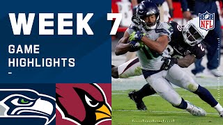Seahawks vs. Cardinals Week 7 Highlights | NFL 2020