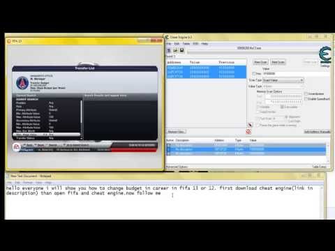 How To Hack Budget Money In Fifa 13 And Fifa 12