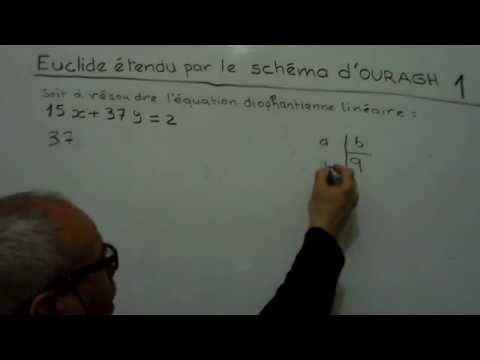 Euclide étendu par le schéma d'Ouragh 02