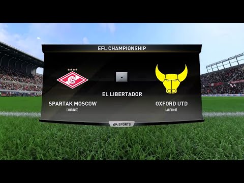 Видео: Спартак - Оксфорд Юнайтед 13 тур Чемпионшип чемпионат Англии по футболу 19/20 FIFA 18 PS4