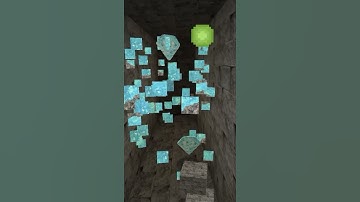 Diamond Mine Loop ➿ #shorts #minecraft #loop