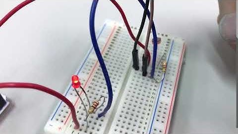 延伸實驗2：利用光敏電阻值變化，控制小夜燈