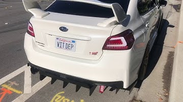 Sti catted downpipe Tomei catback