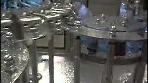 Dây chuyền chiết rót chai 3 trong 1