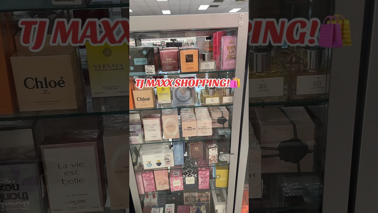TJ Maxx Finds 😍 #tjmaxx #tjmaxxfinds #perfumes #shopping #beauty