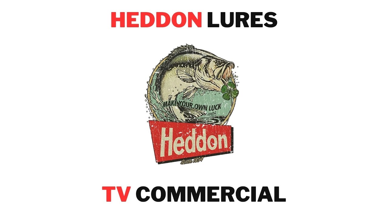 Vintage Heddon  Lures Commercial