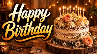 Happy Birthday Acoustic Warm | Cozy Birthday Candle Light Video | Simple & Sweet Birthday Wishes screenshot 5