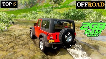Best 5 Realistic OFFROAD Games For Low End pc 2GB Ram 🔥 [off-road simulator]