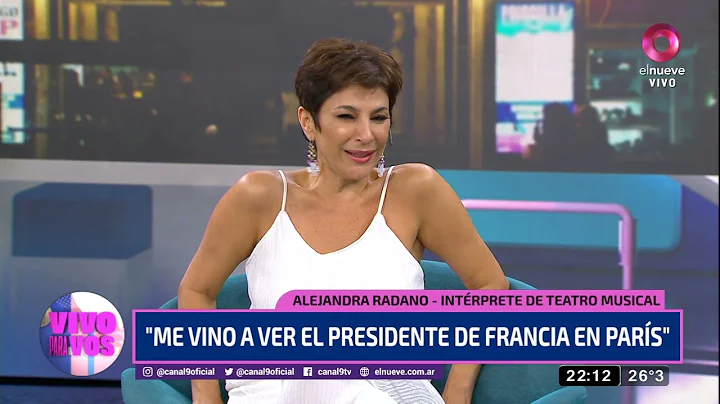 Alejandra Radano en "Vivo Para Vos"