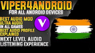 Viper4Android Install All Device | HD Audio Supported  Best Audio Mod Viper Audio