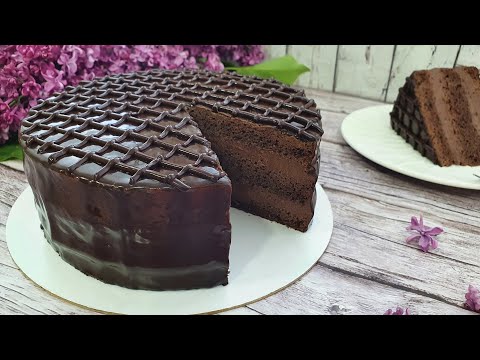 ПП торт ПРАГА! Низкокалорийный рецепт БЕЗ САХАРА И БЕЗ МАСЛА
