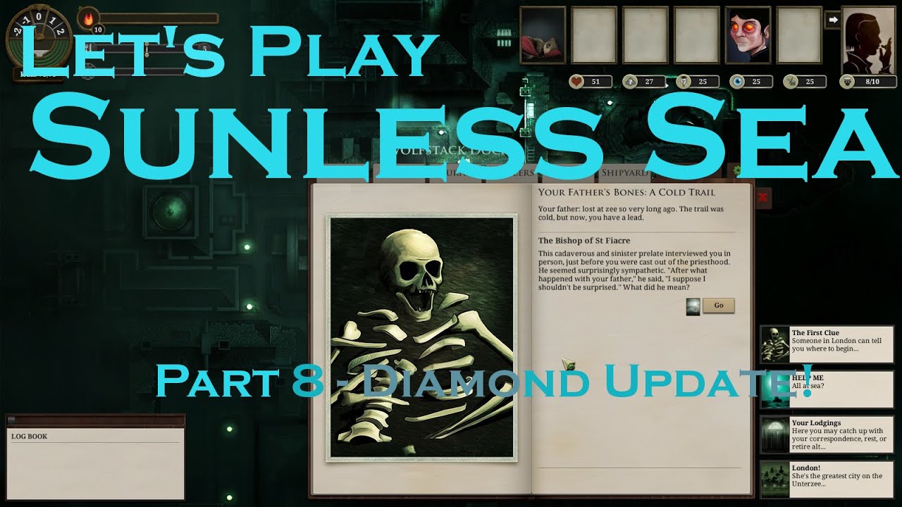 Let's Play Sunless Sea Part 8 - Diamond Update!