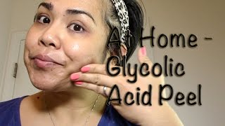 At Home - How To Glycolic Acid Peel