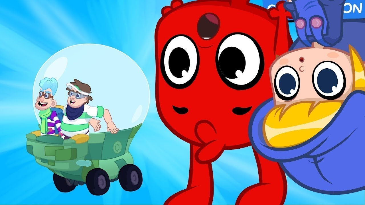 ⁣Gravity Bandits - My Magic Pet Morphle | Cartoons For Kids | Morphle's Magic Universe |