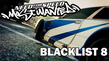 NFS MOST WANTED Gameplay Walkthrough Blacklist 8 Jewels (Cobalt SS)